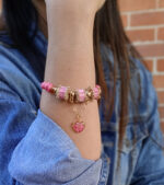 Bracelet Pink Flowers