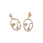 Face earrings