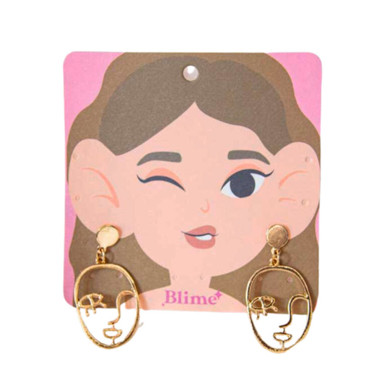 Face earrings